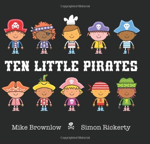 Beispielbild fr Ten Little Pirates - The Book People zum Verkauf von WorldofBooks