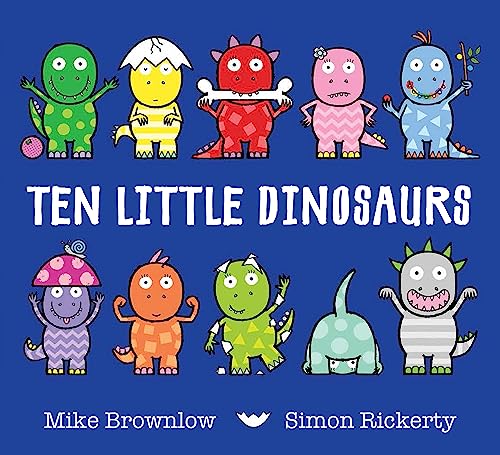 Beispielbild fr Ten Little Dinosaurs zum Verkauf von AwesomeBooks