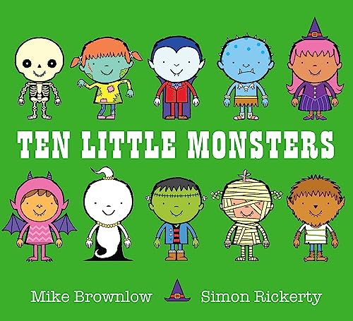 Beispielbild fr Ten Little Monsters zum Verkauf von Blackwell's