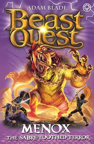 Stock image for Beast Quest: Menox the Sabre-Toothed Terror : Series 22 Book 1 for sale by Better World Books