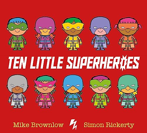 Stock image for Ten Little Superheroes for sale by SecondSale