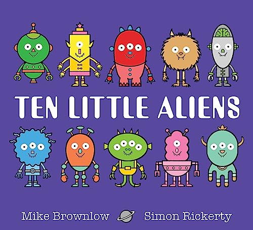 Beispielbild fr Ten Little Aliens zum Verkauf von AwesomeBooks