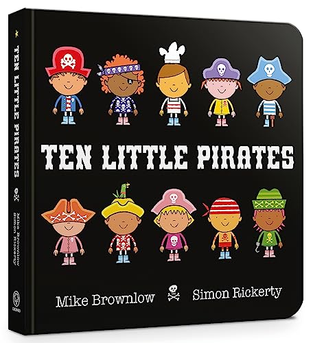 Beispielbild fr Ten Little Pirates Board Book zum Verkauf von AwesomeBooks