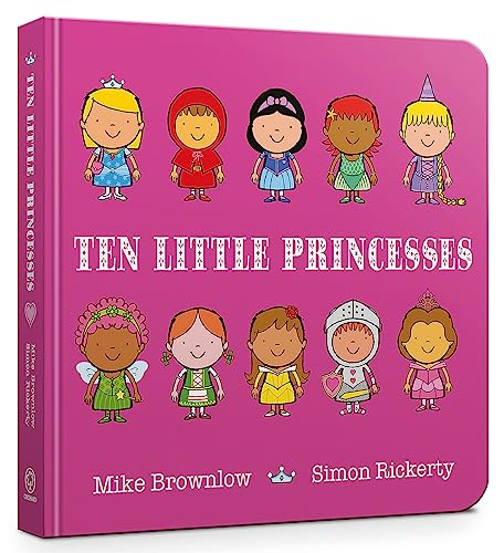 9781408346471: Ten Little Princesses Board Book