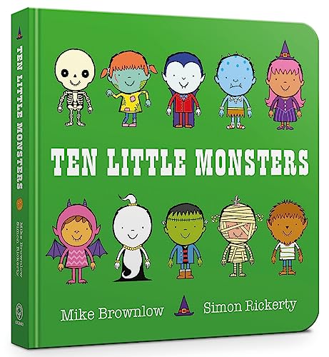 Beispielbild fr Ten Little Monsters Board Book zum Verkauf von AwesomeBooks