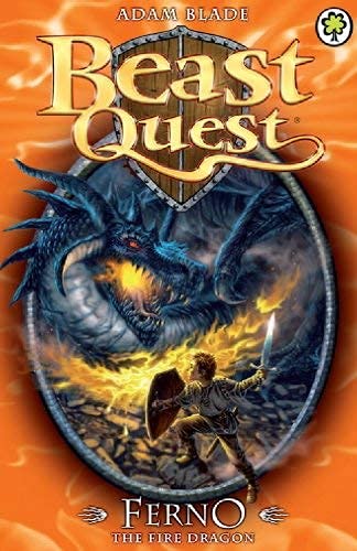 Beispielbild fr Beast Quest Ferno the Fire Dragon zum Verkauf von WorldofBooks