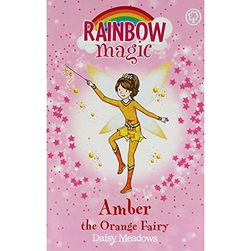 Beispielbild fr RAINBOW MAGIC "AMBER" The Orange Fairy - Rainbow Fairies, Book 2 zum Verkauf von Better World Books