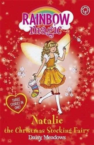 Stock image for RAINBOW MAGIC "NATALIE" The Christmas Stocking Fairy - (Three Stories in one) for sale by AwesomeBooks