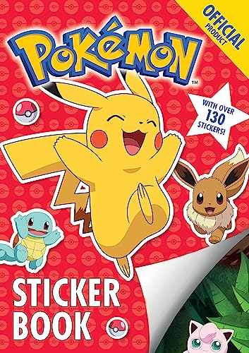 The Official Pokémon Sticker Book: With over 130 Stickers
