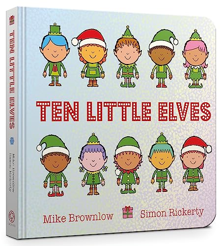 Beispielbild fr Ten Little Elves Board Book zum Verkauf von Ammareal