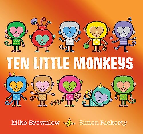 Beispielbild fr Ten Little Monkeys zum Verkauf von Blackwell's