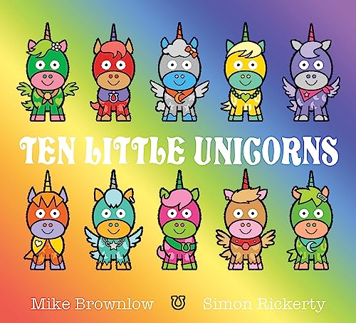 Beispielbild fr Ten Little Unicorns zum Verkauf von AwesomeBooks