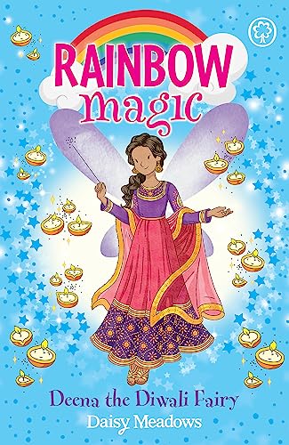 Beispielbild fr Deena the Diwali Fairy: The Festival Fairies Book 1 (Rainbow Magic) zum Verkauf von WorldofBooks