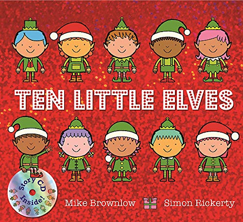 9781408362495: Ten Little Elves: Book and CD: Book and CD