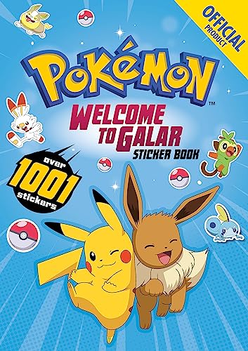 9781408363034: Pokmon Welcome to Galar 1001 Sticker Book