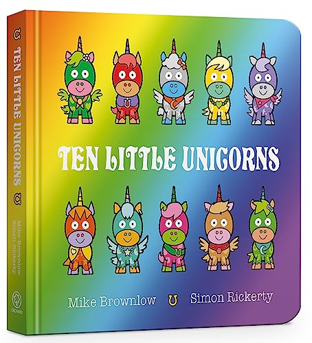 9781408364055: Ten Little Unicorns Board Book