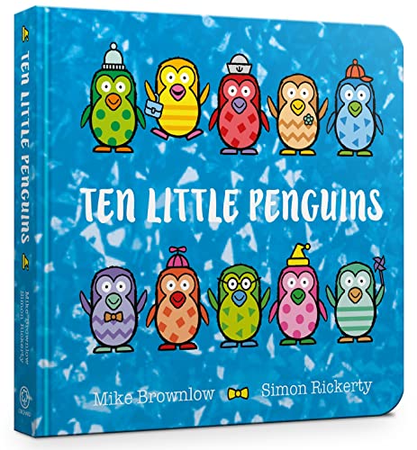 Imagen de archivo de Ten Little Penguins Board Book a la venta por AwesomeBooks