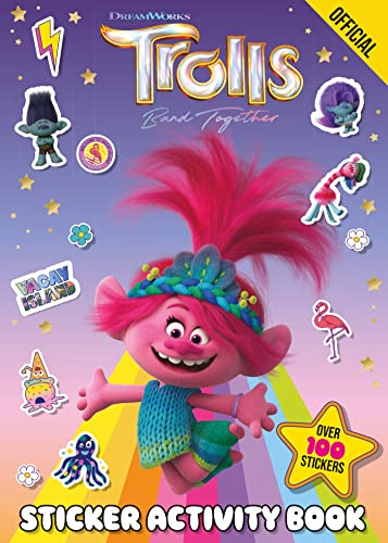 9781408370513: Official Trolls Band Together Sticker Activity Book: Over 100 Stickers (Trolls 3)