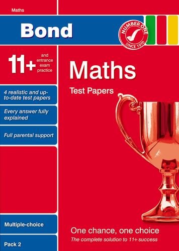 Stock image for Bond 11+ Test Papers Maths Multiple-Choice Pack 2 (Bond 10 Minute Tests Maths) for sale by WorldofBooks