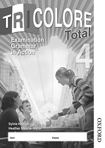 Imagen de archivo de Tricolore Total 4 Grammar in Action Workbook (8 pack) a la venta por SecondSale