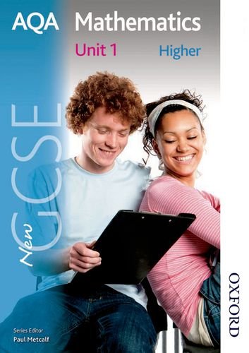 9781408506226: New AQA GCSE Mathematics Unit 1 Higher