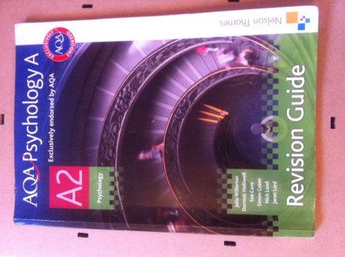 Stock image for AQA A2 Psychology A Revision Guide for sale by AwesomeBooks