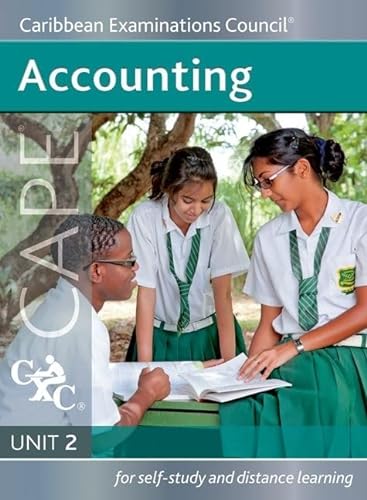 Accounting CAPE Unit 2 A CXC Study Guide