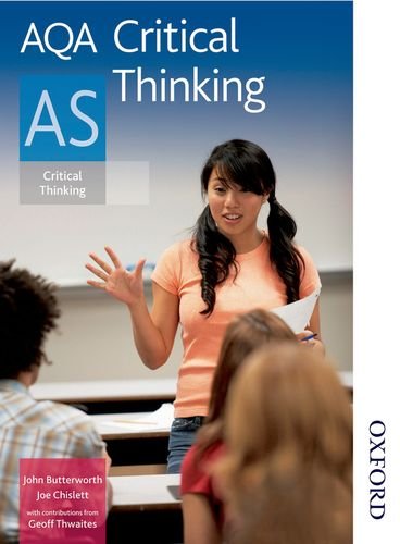 AQA AS Critical Thinking (9781408513873) by John Butterworth; Joe Chislett