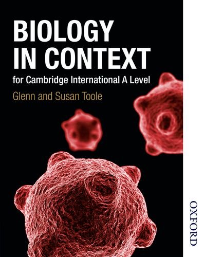 Stock image for Biology in Context for Cambridge International A Level for sale by dsmbooks