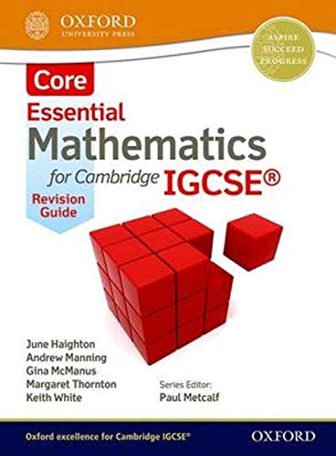 Stock image for Essential Mathematics for Cambridge IGCSE Core Revision Guide for sale by Swan Books