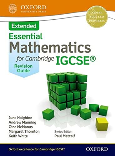 Beispielbild fr Essential Mathematics for Cambridge IGCSE Extended Revision Guide (Cie Igcse Essential) zum Verkauf von AwesomeBooks