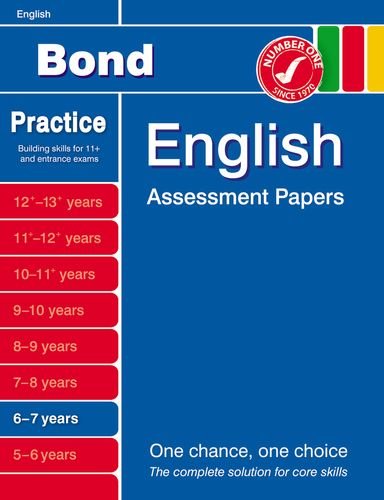 9781408516928: Bond English Assessment Papers 6-7 years
