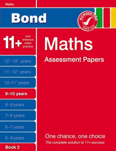 Stock image for Bond Maths Assessment Papers in Maths 9-10 Years Book 2 for sale by WorldofBooks