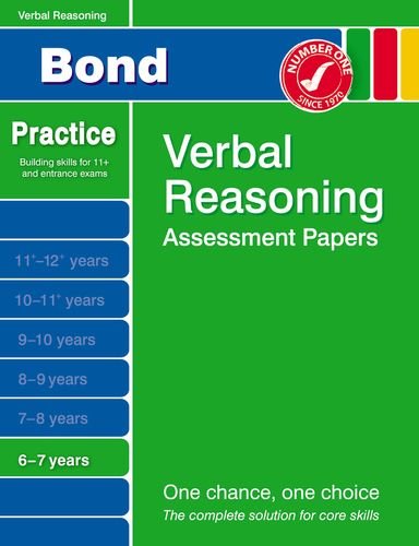 9781408517154: Bond Verbal Reasoning Assessment Papers, 6-7 Years