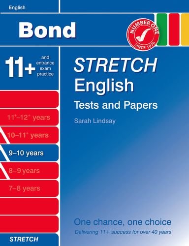 9781408518700: Bond Stretch English Tests and Papers 9-10 years