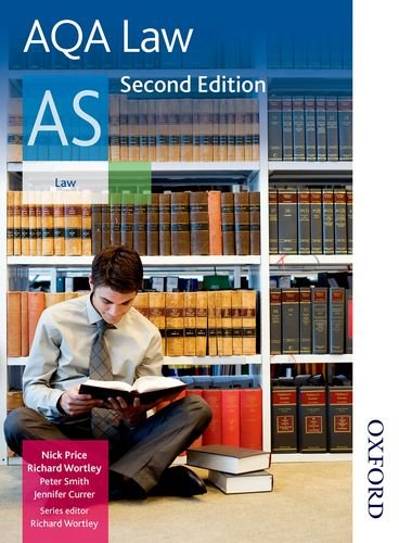 Stock image for AQA Law AS Second Edition for sale by Goldstone Books
