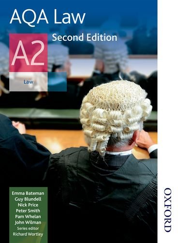 Stock image for AQA Law A2 Second Edition for sale by Better World Books Ltd