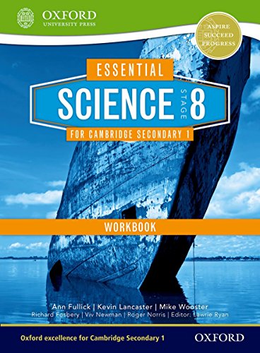 Imagen de archivo de Essential Science for Cambridge Secondary 1- Stage 8 Workbook a la venta por Books Puddle