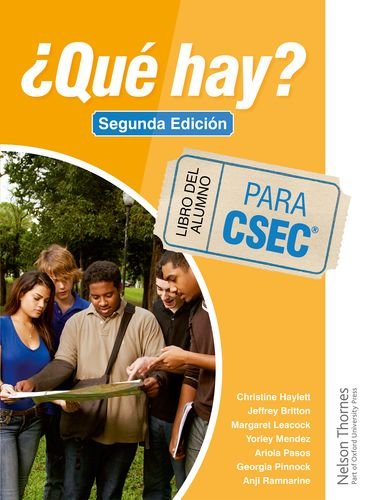 Beispielbild fr Qu? Hay? Libro del Alumno para CSEC? zum Verkauf von Reuseabook