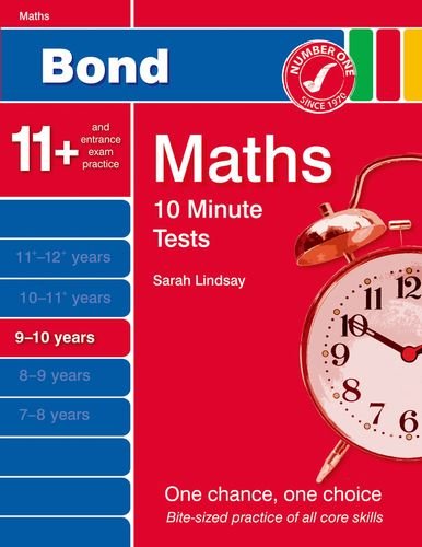 Stock image for Bond 10 Minute Tests Maths 9-10 Years for sale by MusicMagpie