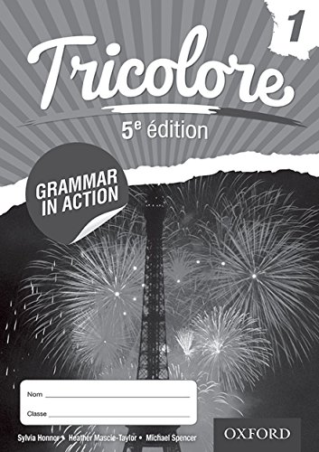 Stock image for Tricolore 5e edition Grammar in Action Workbook 1 (8 pack) for sale by Book Deals