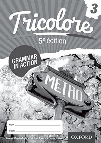 Stock image for Tricolore Grammar in Action 3 8 pack Tricolore 5th Edition for sale by PBShop.store US
