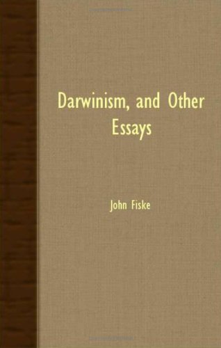 Darwinism, and Other Essays (9781408601143) by Fiske, John