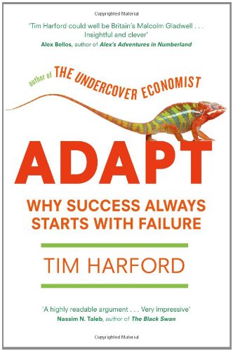 Beispielbild fr Adapt : Why Success Always Starts with Failure zum Verkauf von Better World Books