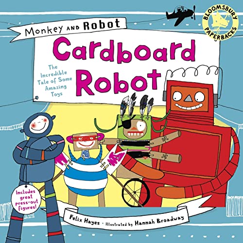 Stock image for Monkey and Robot: Cardboard Robot for sale by WorldofBooks