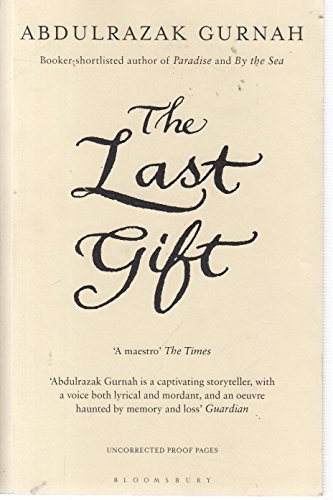 Beispielbild für The Last Gift: By the winner of the 2021 Nobel Prize in Literature zum Verkauf von WorldofBooks