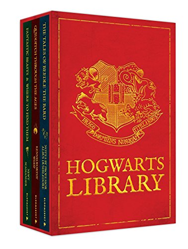 Beispielbild fr The Hogwarts Library Three Book Boxed Set: Fantastic Beasts & Where to Find Them, Quidditch Through the Ages, The Tales of Beedle the Bard zum Verkauf von Pat Cramer, Bookseller