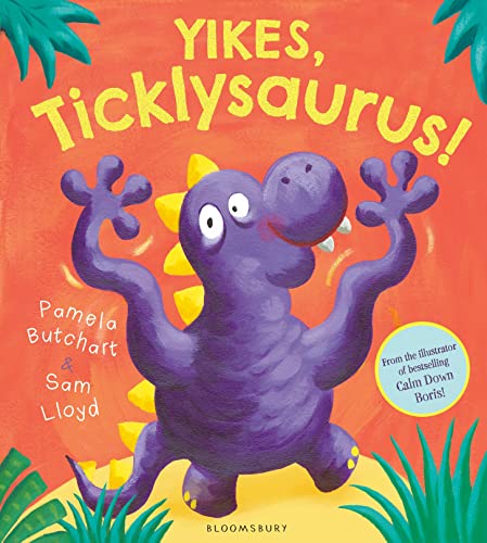 Beispielbild fr Yikes, Ticklysaurus! zum Verkauf von medimops