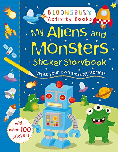 9781408845424: My Aliens and Monsters Sticker Storybook (Sticker Storybooks)