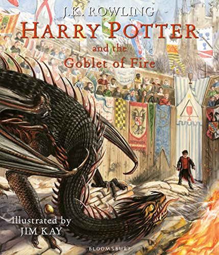 Beispielbild fr H P AND THE GLOBET OF FIRE. ILLUSTRATED EDITION (HARRY POTTER, 4) zum Verkauf von La Casa de los Libros